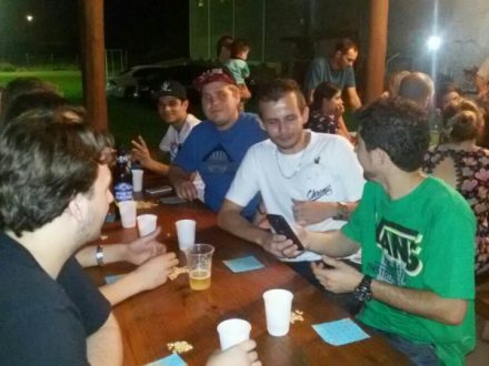 Confraternização de final de ano.